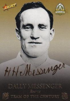 2008 NRL Centenary - Team of the Century Foil Signature #TCFS14 Dally Messenger Front